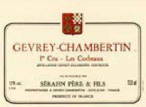  GEVREY-CHAMBERTIN PREMIER CRU LES CORBEAUX 2003  750 ML