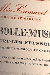  CHAMBOLLE-MUSIGNY PREMIER CRU LES FEUSSELOTTES 2005  750 ML