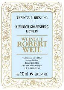  RIESLING KIEDRICH GRAFENBERG EISWEIN  375 ML