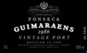 PORT GUIMARAENS VINTAGE 1986 750 ML PORT GUIMARAENS VINTAGE 1986 750 ML