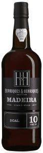 HENRIQUES AND HENRIQUES MADEIRA HENRIQUES AND HENRIQUES BUAL 10 YEARS OLD (ΗΜΙΓΛΥΚΟ) 500 ML