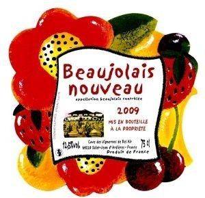  BEAUJOLAIS NOUVEAU 2009  750 ML