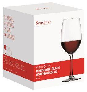 SPIEGELAU ΚΡΥΣΤΑΛΛΙΝΑ ΠΟΤΗΡΙΑ (4 ΤΜΧ) BORDEUX SPIEGELAU 226MM 580ML ΣΕΙΡΑ WINE LOVERS