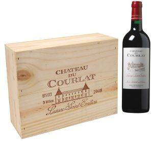 ΞΥΛΟΚΙΒΩΤΙΟ 3 ΦΙΑΛΩΝ ΚΡΑΣΙ CHATEAU DU COURLAT 2010 ΕΡΥΘΡΟ 750ML ΞΥΛΟΚΙΒΩΤΙΟ 3 ΦΙΑΛΩΝ ΚΡΑΣΙ CHATEAU DU COURLAT 2010 ΕΡΥΘΡΟ 750ML