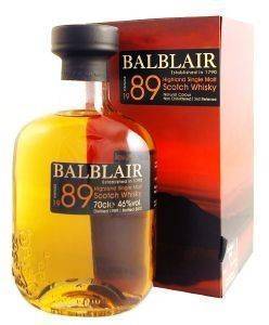  BALBLAIR VINTAGE 1989   700 ML