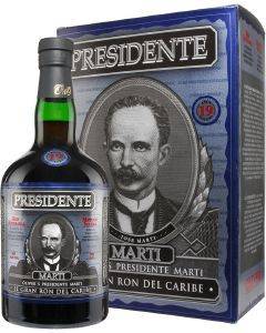 RUM OLIVER PRESIDENTE MARTI 19  700 ML