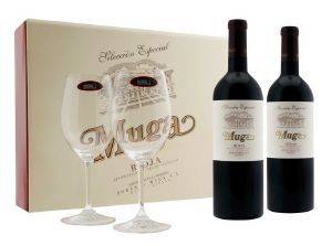  2   MUGA SELECCION ESPECIAL RIOJA RESERVA 2011  750ML + 2  RIEDE