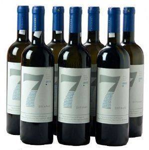ΚΡΑΣΙ 7 ΧΩΡΙΑ ΚΤΗΜΑ ΣΙΓΑΛΑΣ 2015 ΛΕΥΚΟ 750 ML (7 ΦΙΑΛΕΣ) ΚΡΑΣΙ 7 ΧΩΡΙΑ ΚΤΗΜΑ ΣΙΓΑΛΑΣ 2015 ΛΕΥΚΟ 750 ML (7 ΦΙΑΛΕΣ)