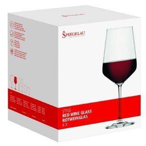   (4 )  -BORDEAUX SPIEGELAU 230 MM 630 ML  STYLE