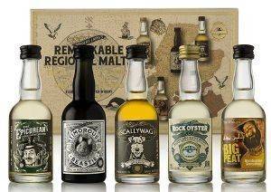 ΣΕΤ ΟΥΙΣΚΙ REMARKABLE REGIONAL MALTS MINIATURE GIFT PACK 5 X 50 ML ΣΕΤ ΟΥΙΣΚΙ REMARKABLE REGIONAL MALTS MINIATURE GIFT PACK 5 X 50 ML