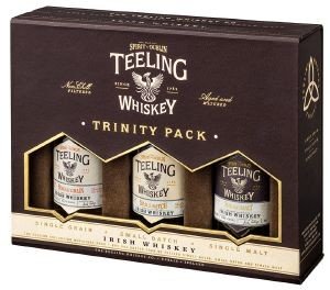 TEELING WHISKEY ΣΕΤ ΟΥΙΣΚΙ TEELING TRINITY GIFT PACK 3 X 50 ML