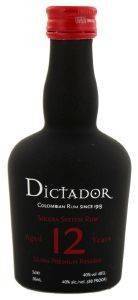 RUM DICTADOR 12  50ML