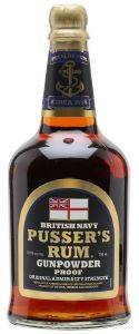 Εικόνα από RUM PUSSER&#039;S NAVY GUNPOWDER (BLACK LABEL) 700 ML