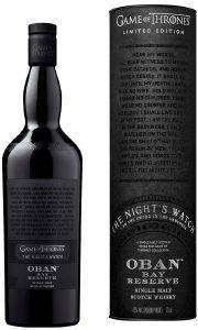  GAME OF THRONES OBAN BAY RESERVE - THE NIGHT\'S WATCH 700 ML