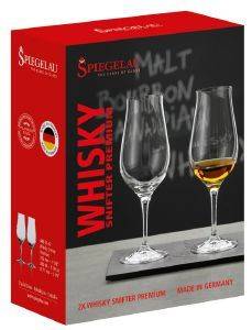 SPIEGELAU ΣΕΤ 2 ΚΡΥΣΤΑΛΛΙΝΩΝ ΠΟΤΗΡΙΩΝ SNIFTER SPIEGELAU, ΓΙΑ MALT WHISKY 280ML, ΣΕΙΡΑ VINO GRANDE