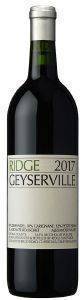  RIDGE VINEYARDS GEYSERVILLE 2017  750 ML