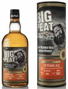 ������ BIG PEAT OLD COGNAC & SHERRY FINISH 33 ���� LIMITED EDITION GIFT BOX 700 ML