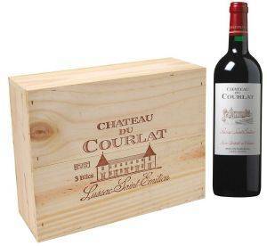����������� 3 ������ ����� CHATEAU DU COURLAT 2015 ������ 750ML