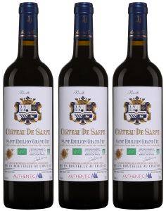  3  CHATEAU DE SARPE 2018  750ML