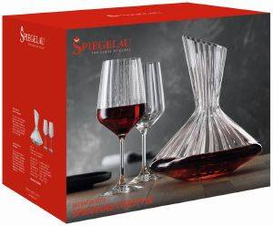 ΚΑΡΑΦΑ SPIEGELAU LIFESTYLE OPTIC EFFECT + 2 ΠΟΤΗΡΙΑ ΚΡΑΣΙΟΥ SPIEGELAU LIFESTYLE ΚΑΡΑΦΑ SPIEGELAU LIFESTYLE OPTIC EFFECT + 2 ΠΟΤΗΡΙΑ ΚΡΑΣΙΟΥ SPIEGELAU LIFESTYLE