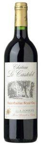  CHATEAU LE CASTELOT ST. EMILLION GRAND CRU 2015   750ML