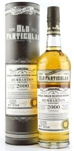 ΟΥΙΣΚΙ OLD PARTICULAR DUMBARTON 2000 VINTAGE 20 YEARS OLD BY DOUGLAS LAING 700ML ΟΥΙΣΚΙ OLD PARTICULAR DUMBARTON 2000 VINTAGE 20 YEARS OLD BY DOUGLAS LAING 700ML