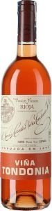 ΚΡΑΣΙ VINA TONDONIA RIOJA GRAN RESERVA 2012 ΡΟΖΕ 750ML ΚΡΑΣΙ VINA TONDONIA RIOJA GRAN RESERVA 2012 ΡΟΖΕ 750ML