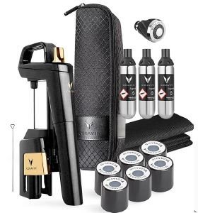 CORAVIN ΣΥΣΤΗΜΑ ΣΕΡΒΙΡΙΣΜΑΤΟΣ CORAVIN MODEL TIMELESS SIX + ANTHRACITE PREMIUM SET