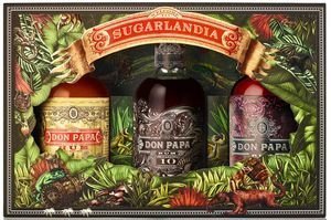 DON PAPA RUM DON PAPA SUPER PREMIUM TRI PACK (3 X 200 ML)