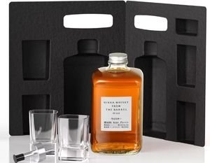  NIKKA FROM THE BARREL 500 ML SILHOUETTE GIFT BOX + 2 