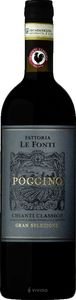 ����� CHIANTI CLASSICO GRAN SELEZIONE POGGINO FATTORIA LE FONTI 2017 ������ 750 ML