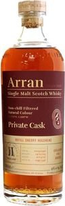 ARRAN ΟΥΙΣΚΙ THE ARRAN MALT 11 YEARS PRIVATE CASK (GREECE) 46% 700ML (2009/946) 700 ML