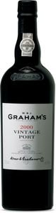 GRAHAMS PORT VINTAGE 2000 W-J GRAHAM&#039;S 750 ML