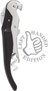  PULLTEX PULLPARROT CLICKCUT WAITER CORKSCREW FOR LEFTIES BLACK
