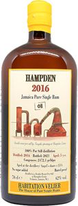 RUM HABITATION VELIER HAMPDEN 2016 700ML
