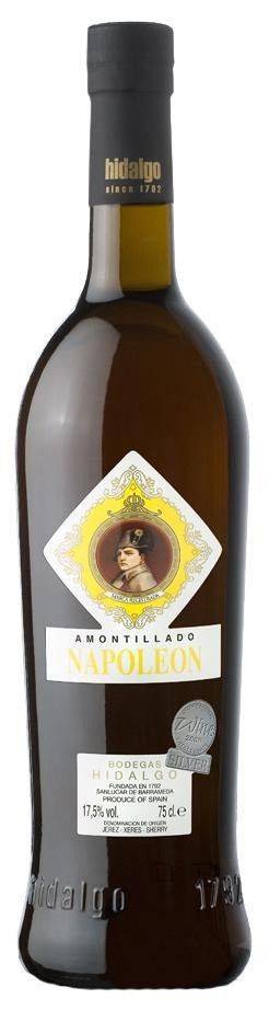 BODEGAS HIDALGO SHERRY AMONTILLADO SECO NAPOLEON ΞΗΡΟ 750 ML
