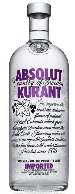 ΒΟΤΚΑ ABSOLUT KURANT 1000 ML