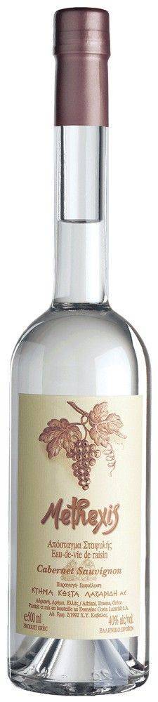 ΚΤΗΜΑ ΚΩΣΤΑ ΛΑΖΑΡΙΔΗ ΑΠΟΣΤΑΓΜΑ ΣΤΑΦΥΛΗΣ CABERNET SAUVIGNON ΜΕΘΕΞΙΣ ΚΤΗΜΑ ΚΩΣΤΑ ΛΑΖΑΡΙΔΗ 500 ML