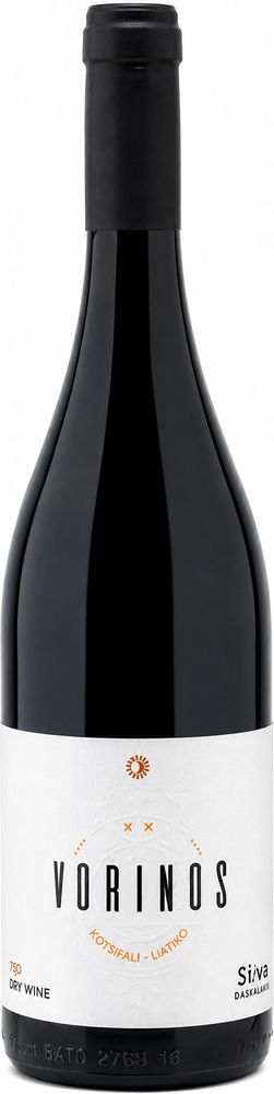 ΚΡΑΣΙ VORINOS ΕΡΥΘΡΟ 2022 ΚΟΤΣΙΦΑΛΙ, ΛΙΑΤΙΚΟ SILVA WINES ΔΑΣΚΑΛΑΚΗ 750 ML