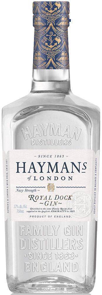 HAYMANS GIN HAYMAN&#039;S ROYAL DOCK 700 ML