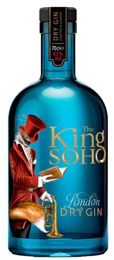THE KING OF SOHO GIN THE KING OF SOHO 700 ML