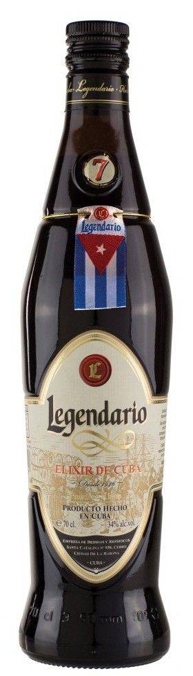RUM LEGENDARIO ELIXIR DE CUBA 700 ML
