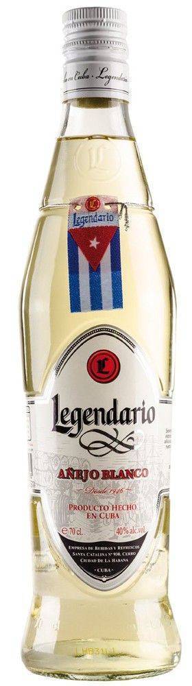 LEGENDARIO RUM LEGENDARIO ANEJO BLANCO 700 ML