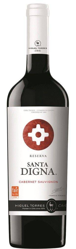 MIGUEL TORRES CHILE ΚΡΑΣΙ SANTA DIGNA MIGUEL TORRES CHILE 2021 ΕΡΥΘΡΟ 750ML
