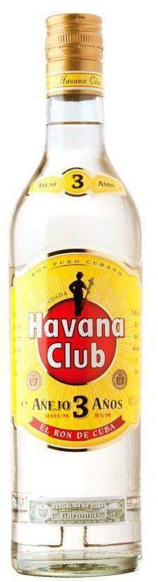 HAVANA CLUB RUM HAVANA CLUB ANEJO 3 ΕΤΩΝ 700 ML