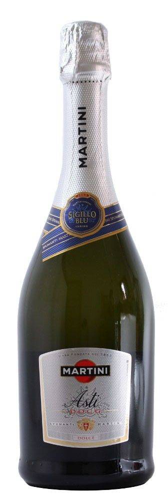 MARTINI ΑΦΡΩΔΗΣ ΟΙΝΟΣ ASTI MARTINI SPUMANTE DOLCE ΛΕΥΚΟΣ 750ML