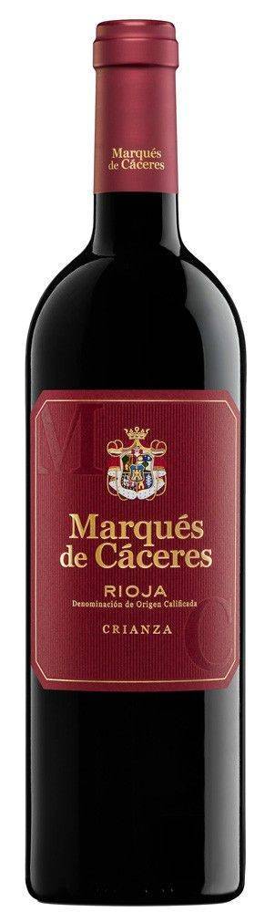 MARQUES DE CACERES ΚΡΑΣΙ RIOJA CRIANZA MARQUES DE CACERES 2022 ΕΡΥΘΡΟ 750ML