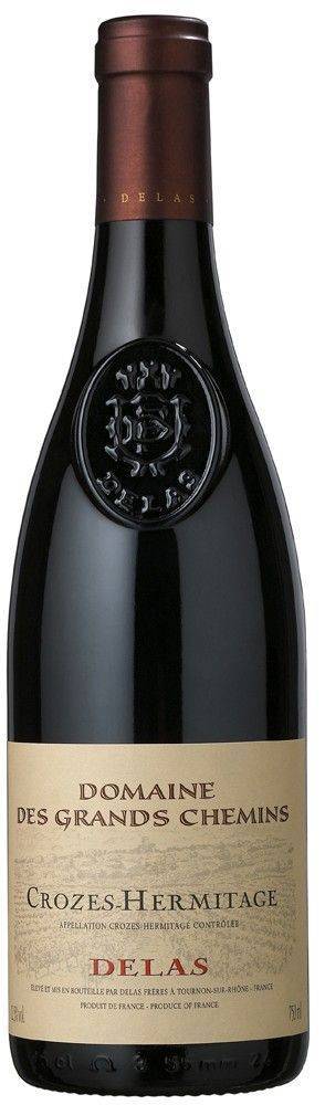 DELAS FRERES ΚΡΑΣΙ CROZES HERMITAGE DOMAINE DES GRANDS CHEMINS DELAS FRERES 2020 ΕΡΥΘΡΟ MANGUM 1500 ML