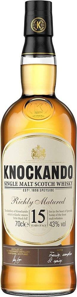 ΟΥΙΣΚΙ KNOCKANDO 15 ΕΤΩΝ 700 ML