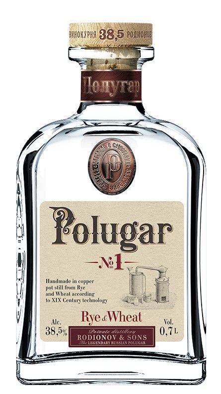 POLUGAR ΒΟΤΚΑ POLUGAR NO1 RYE - WHEAT 700 ML